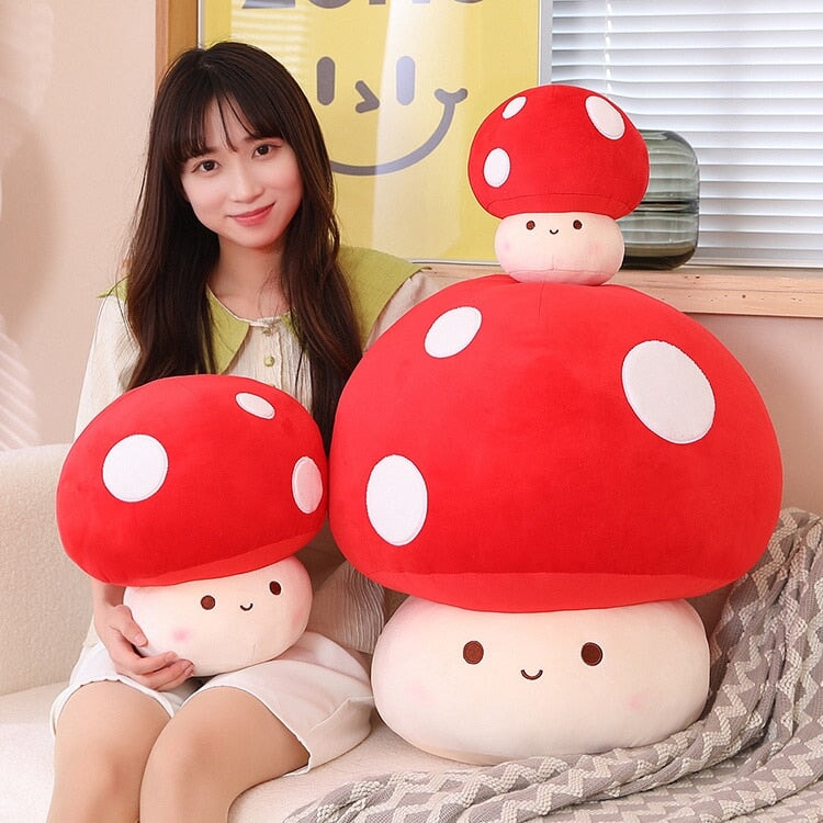Adorable Plush Mushroom Toy Collection