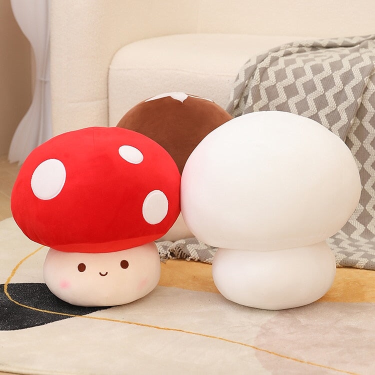 Adorable Plush Mushroom Toy Collection