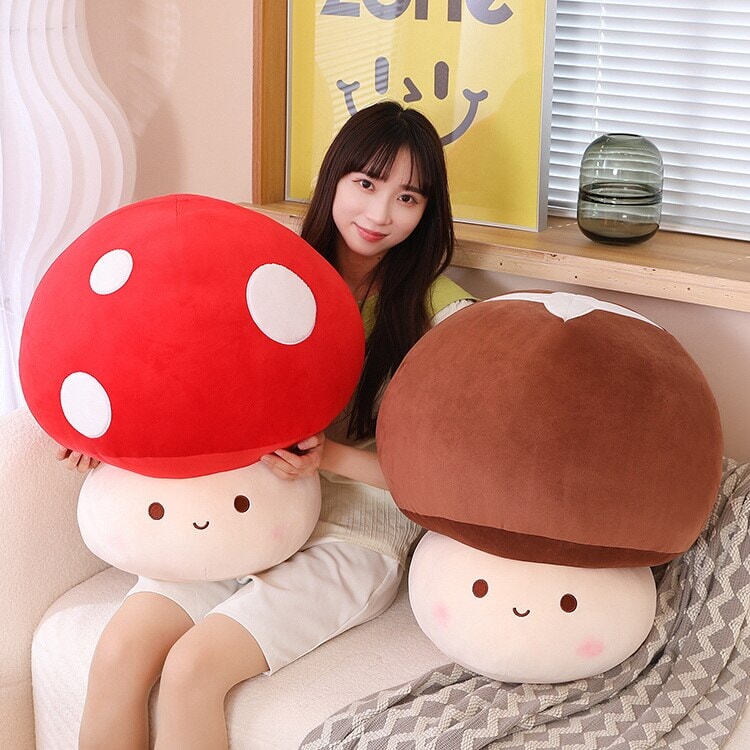 Adorable Plush Mushroom Toy Collection