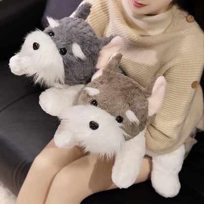Cute Schnauzer Soft Plush Toys