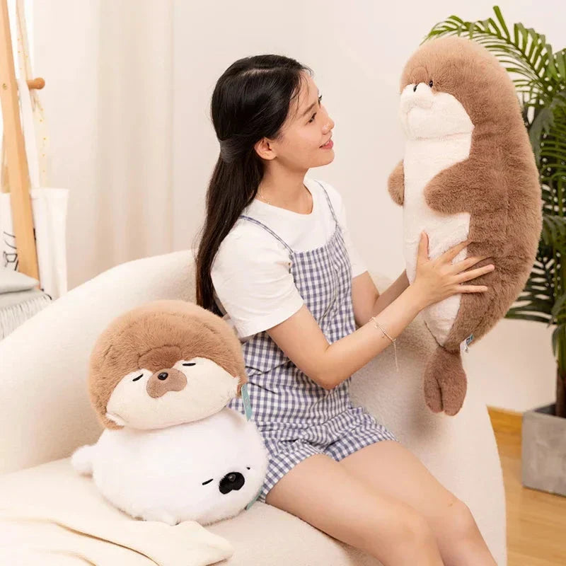 Adorable Soft Seal Stuffed Animal Set