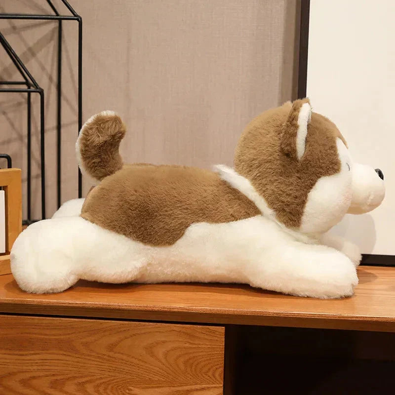 Adorable Cuddly Husky Stuffed Toy