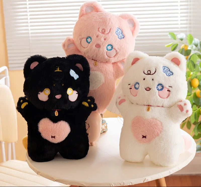 Cute Soft Cat Shaped Plush Toys