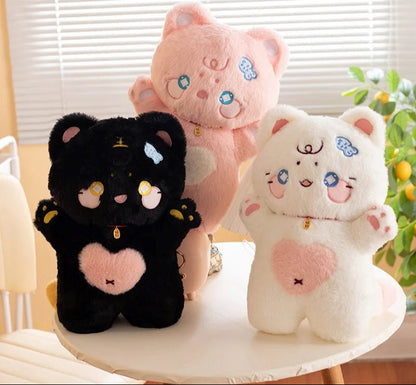 Cute Soft Cat Shaped Plush Toys