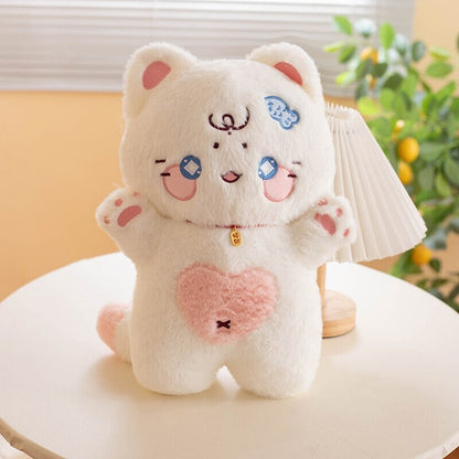 Cute Soft Cat Shaped Plush Toys - Luxicro