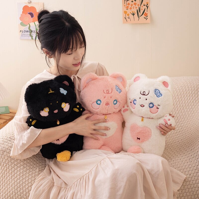 Cute Soft Cat Shaped Plush Toys