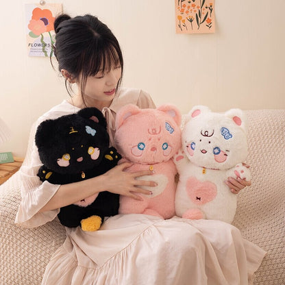 Cute Soft Cat Shaped Plush Toys