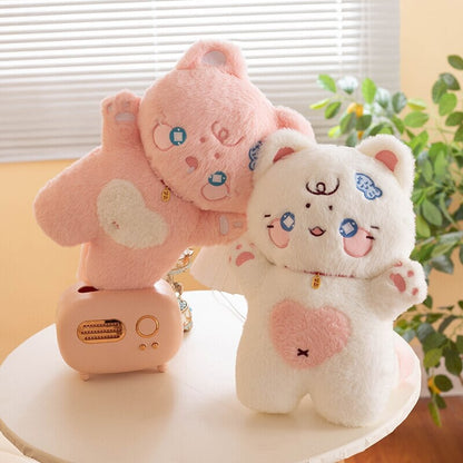 Cute Soft Cat Shaped Plush Toys