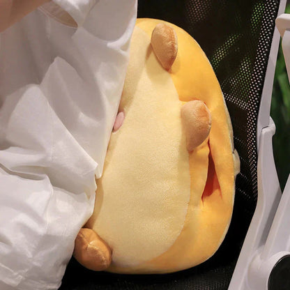 Adorable Stuffed Toy Pillow with Cozy Throw Blanket