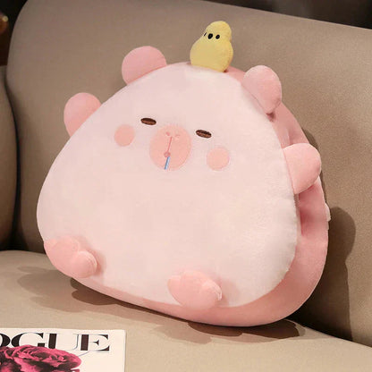 Cuddly Animal Plush Throw Blanket Set