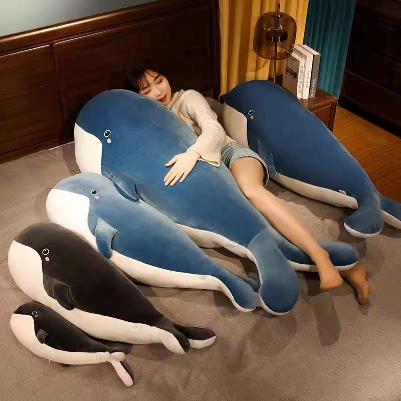Big Cute Whale Soft Toy - Luxicro