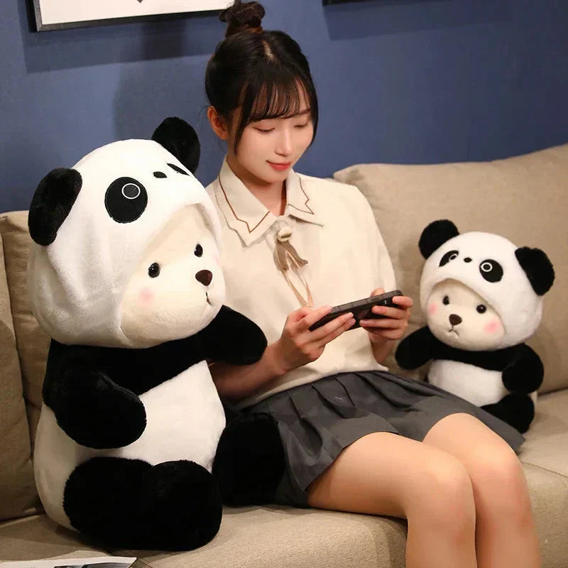 Cute Teddy Bear Panda Costume Plush Toy