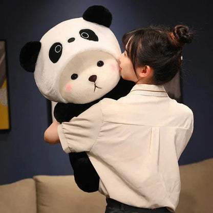 Cute Teddy Bear Panda Costume Plush Toy