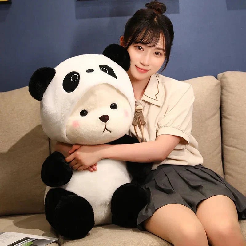 Cute Teddy Bear Panda Costume Plush Toy
