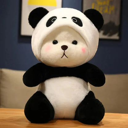 Cute Teddy Bear Panda Costume Plush Toy