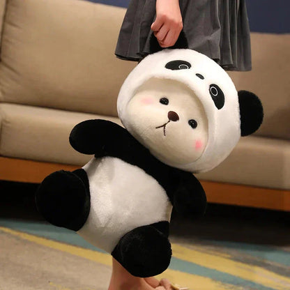 Cute Teddy Bear Panda Costume Plush Toy