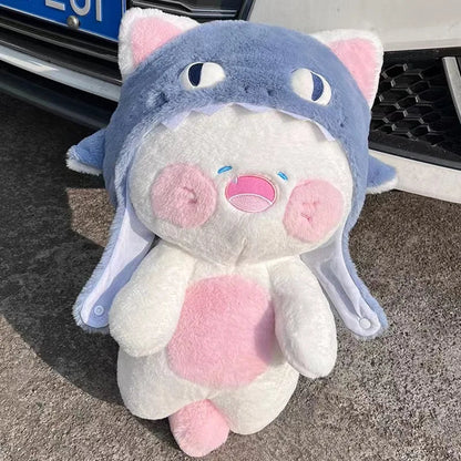 Cute Shark Cat Beanie Soft Toy