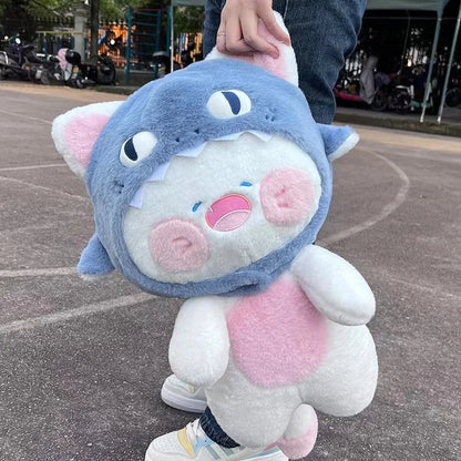 Cute Shark Cat Beanie Soft Toy