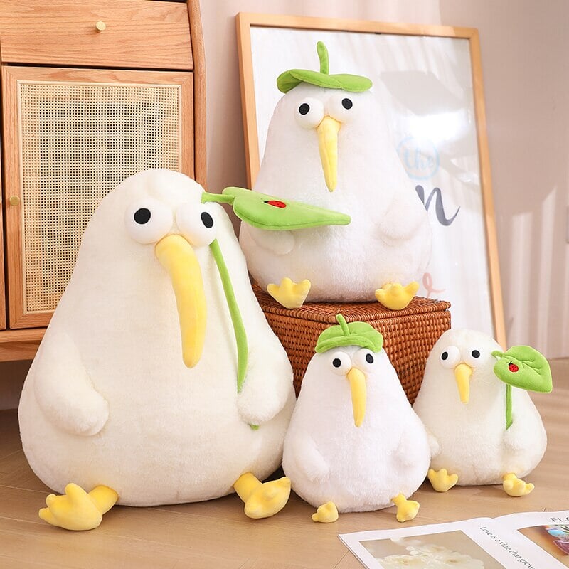 Cute White Kiwi Soft Toy