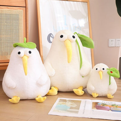 Cute White Kiwi Soft Toy