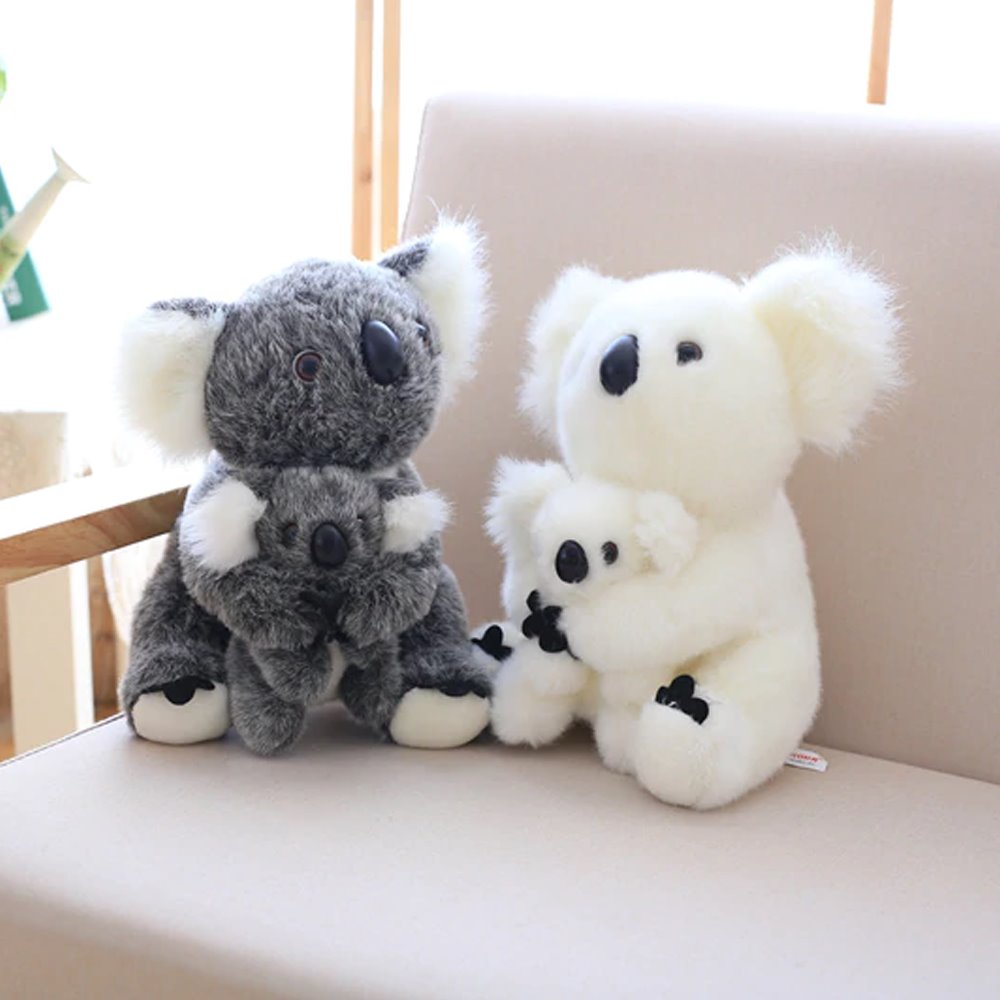 Cuddly Koala Family Figurine