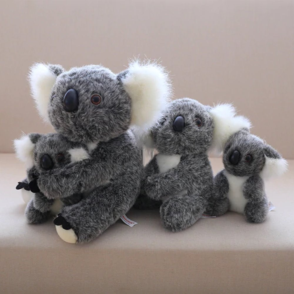 Cuddly Koala Family Figurine