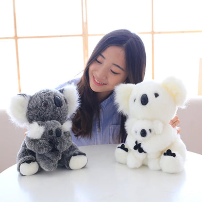 Cuddly Koala Family Figurine