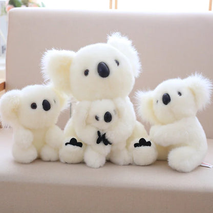 Adorable Koala Family Statue