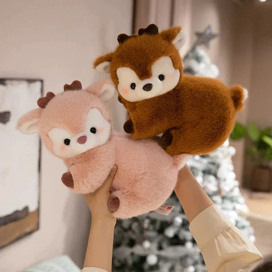 Cute Deer Friends Soft Plush Toys - Luxicro