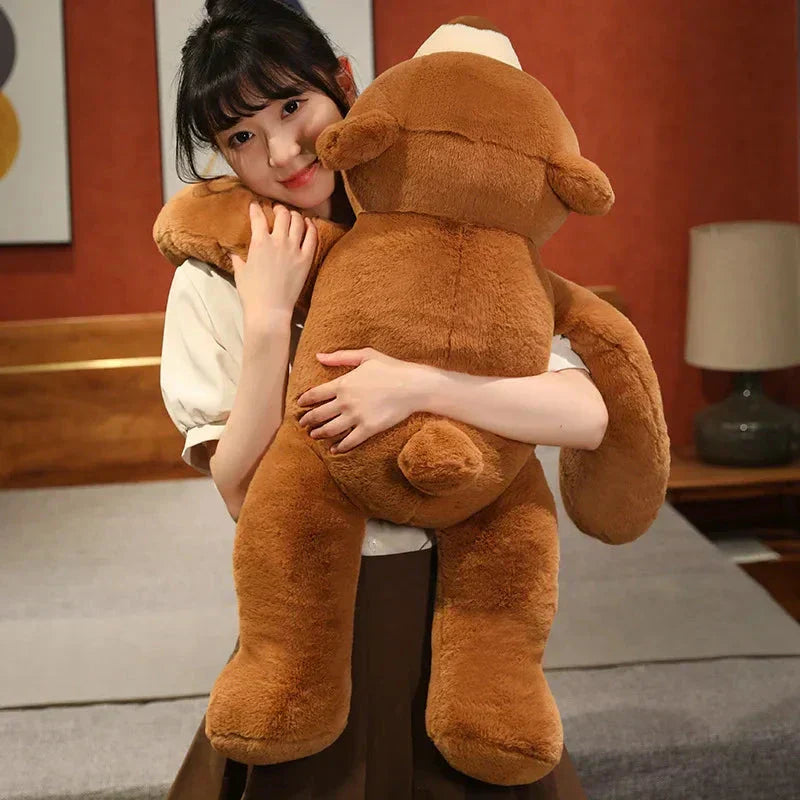 Snugly Cute Brown Plush Teddy Bear Toy