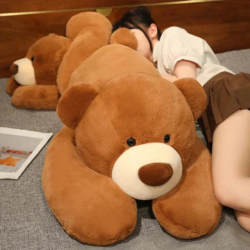 Snugly Cute Brown Plush Teddy Bear Toy