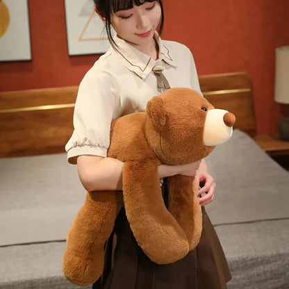 Snugly Cute Brown Plush Teddy Bear Toy