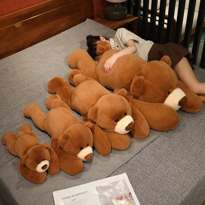 Snugly Cute Brown Plush Teddy Bear Toy