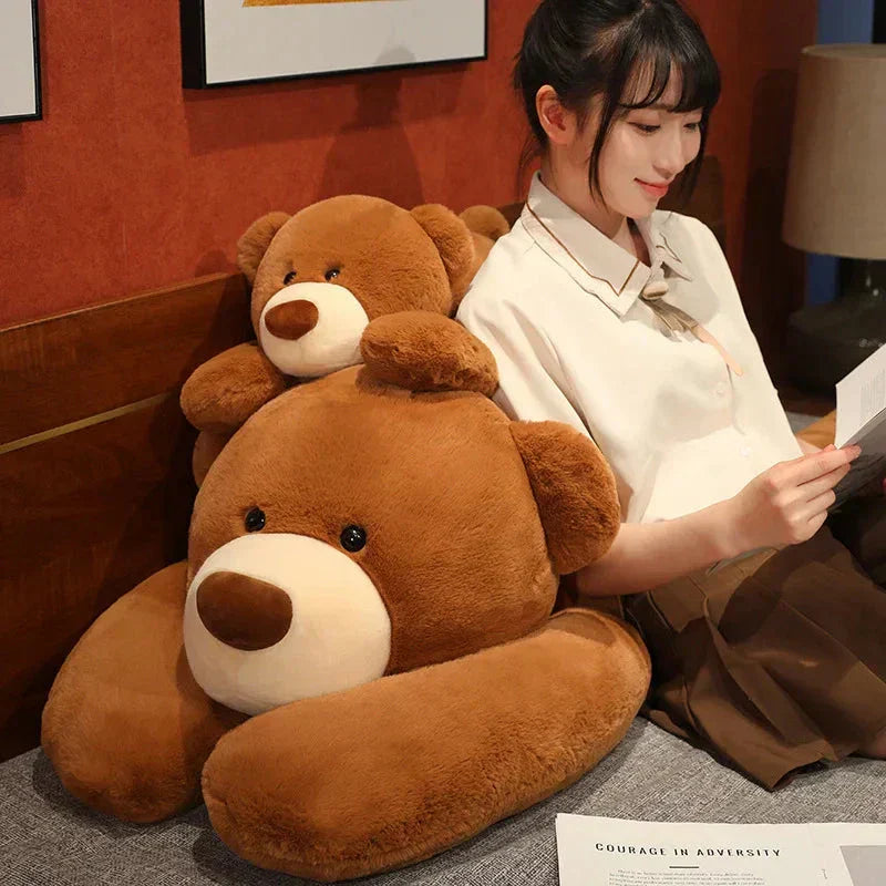 Snugly Cute Brown Plush Teddy Bear Toy