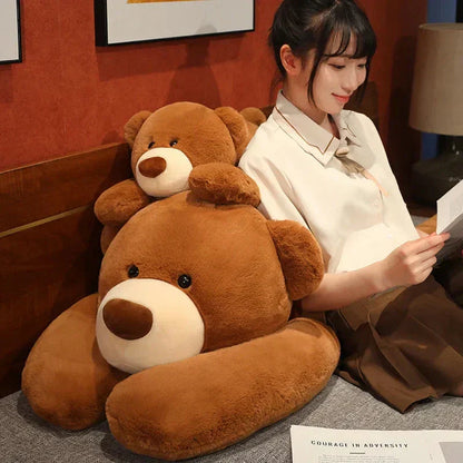 Snugly Cute Brown Plush Teddy Bear Toy