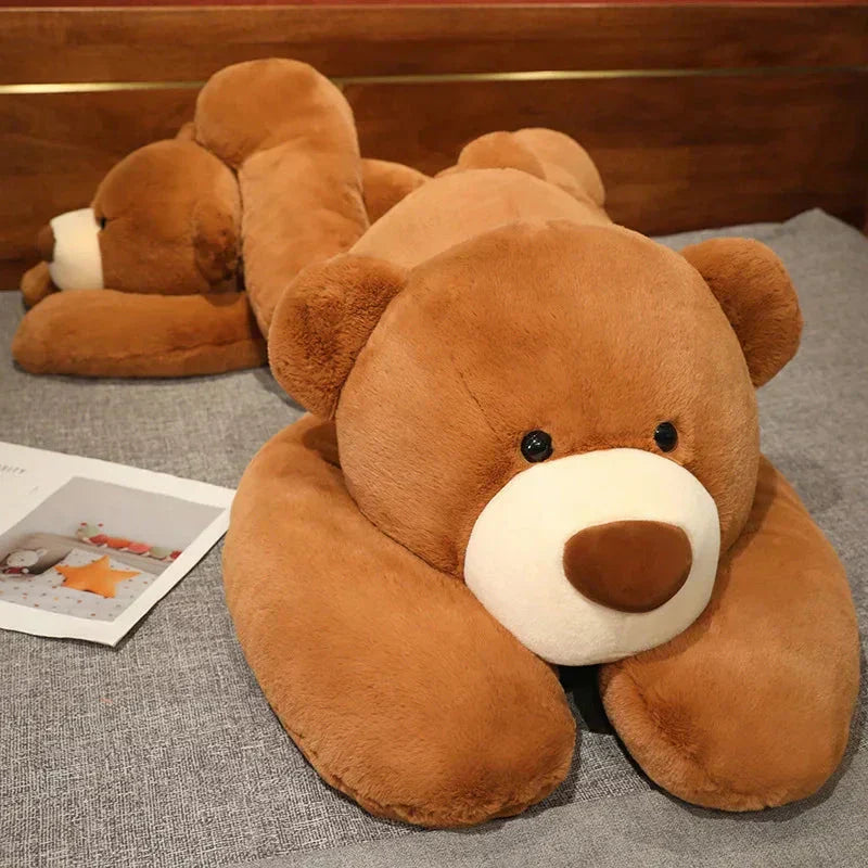 Snugly Cute Brown Plush Teddy Bear Toy