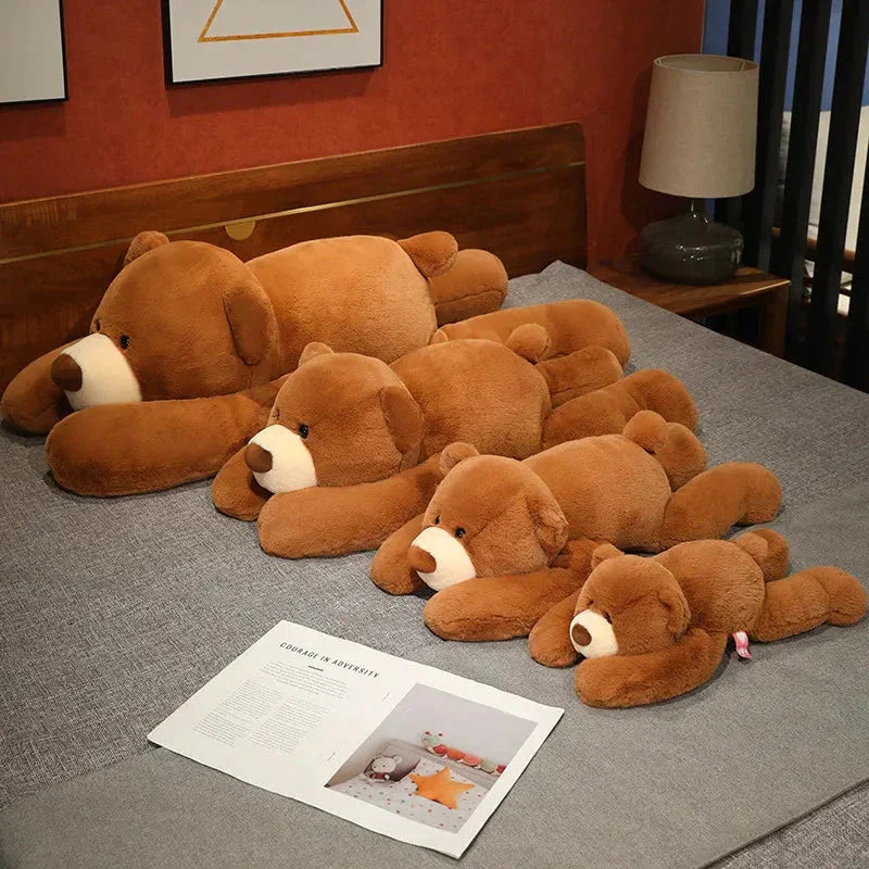 Snugly Cute Brown Plush Teddy Bear Toy