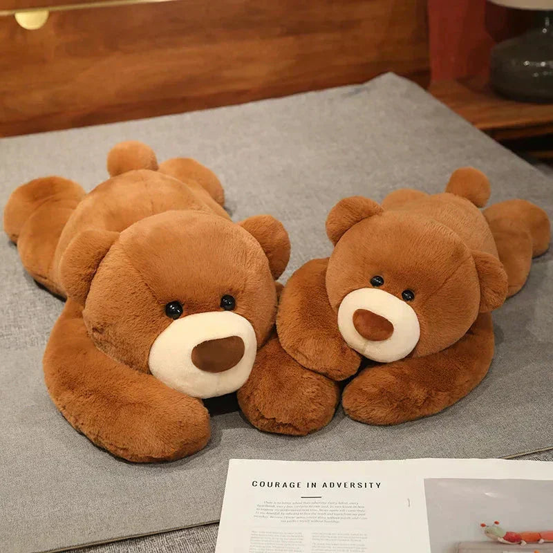 Snugly Cute Brown Plush Teddy Bear Toy