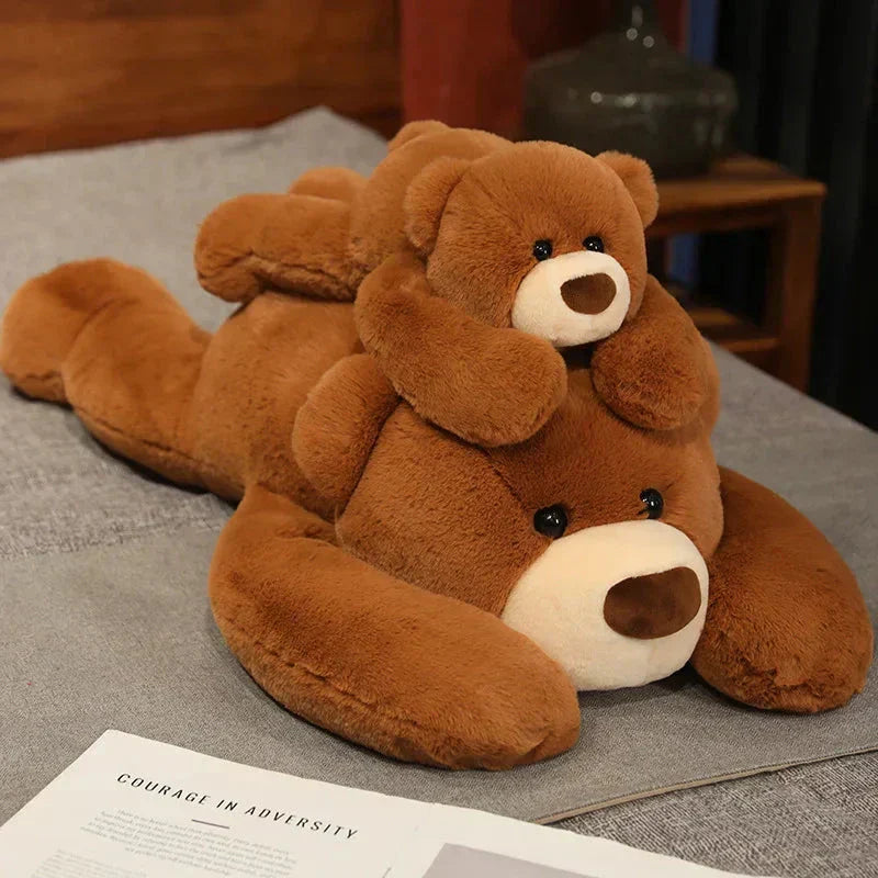 Snugly Cute Brown Plush Teddy Bear Toy
