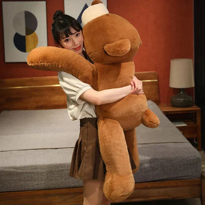Snugly Cute Brown Plush Teddy Bear Toy