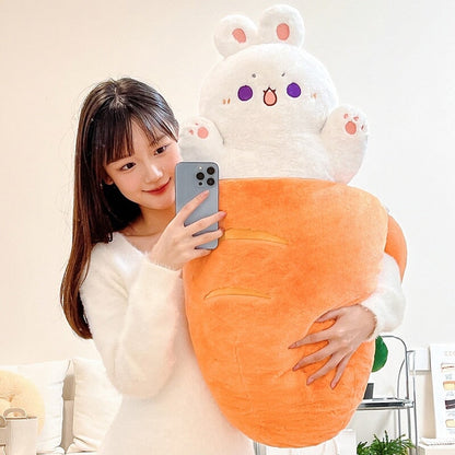 Big Cute Food Shaped Plush Toy Collection