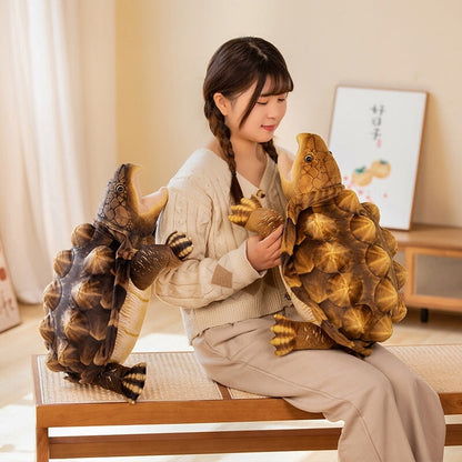 Big Realistic Turtle Soft Toy