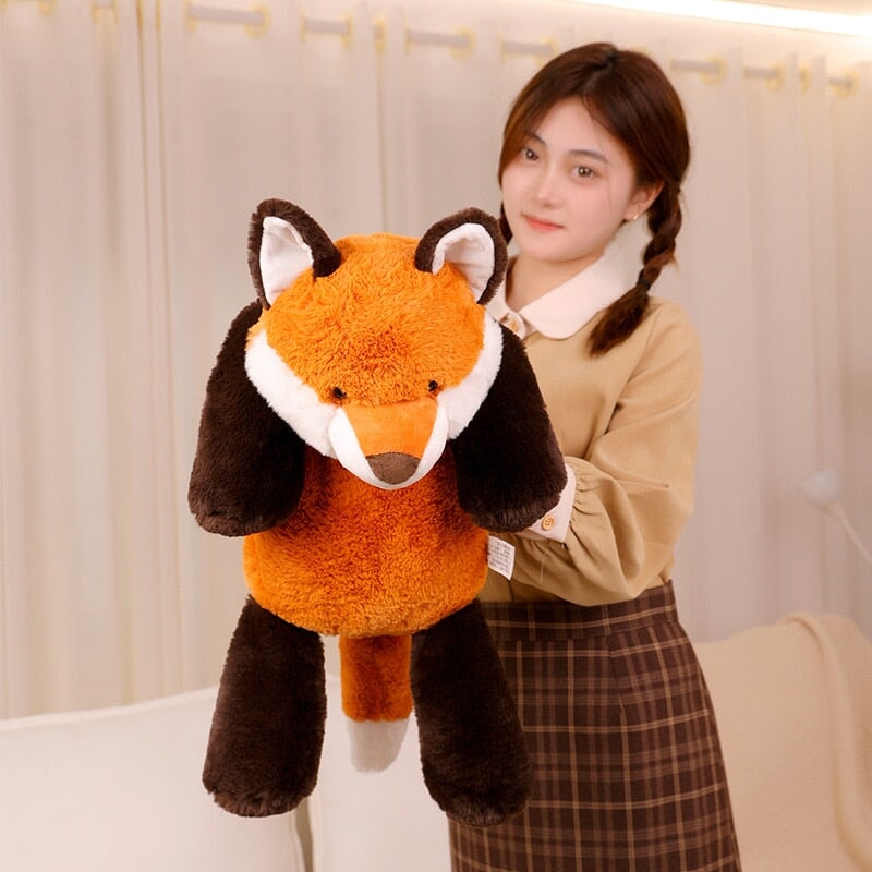 Cuddly Sloth Fox Raccoon Soft Plush Toys