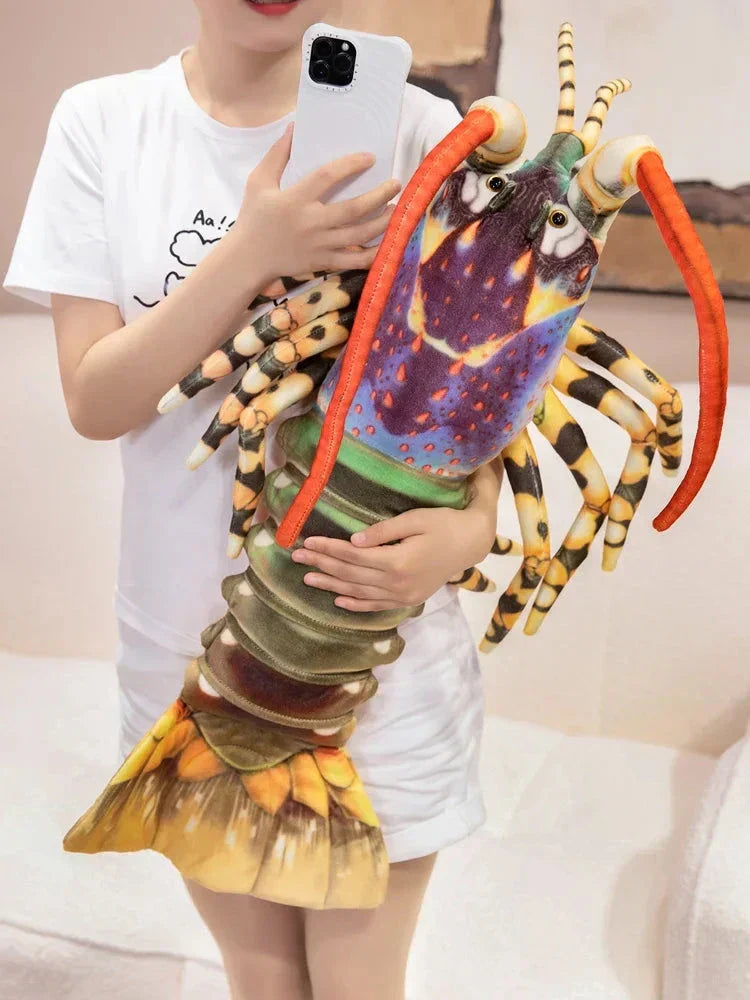 Adorable Red Plush Lobster Toy