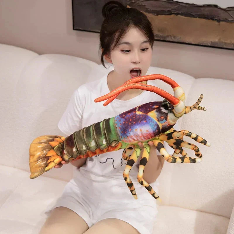 Adorable Red Plush Lobster Toy - Luxicro