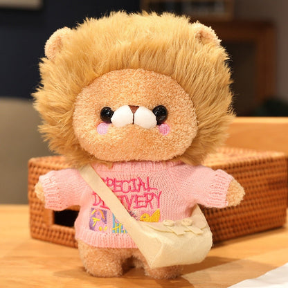 Adorable Lion Cuddly Stuffed Animal - Luxicro