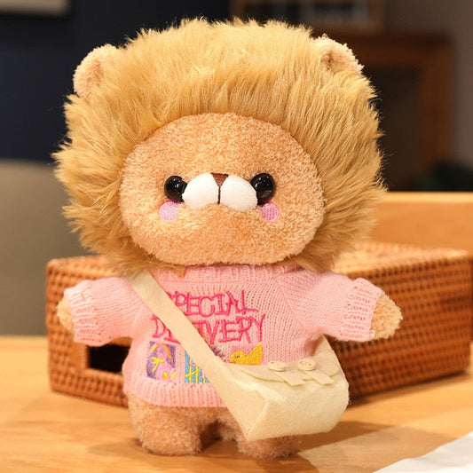 Adorable Lion Cuddly Stuffed Animal - Luxicro