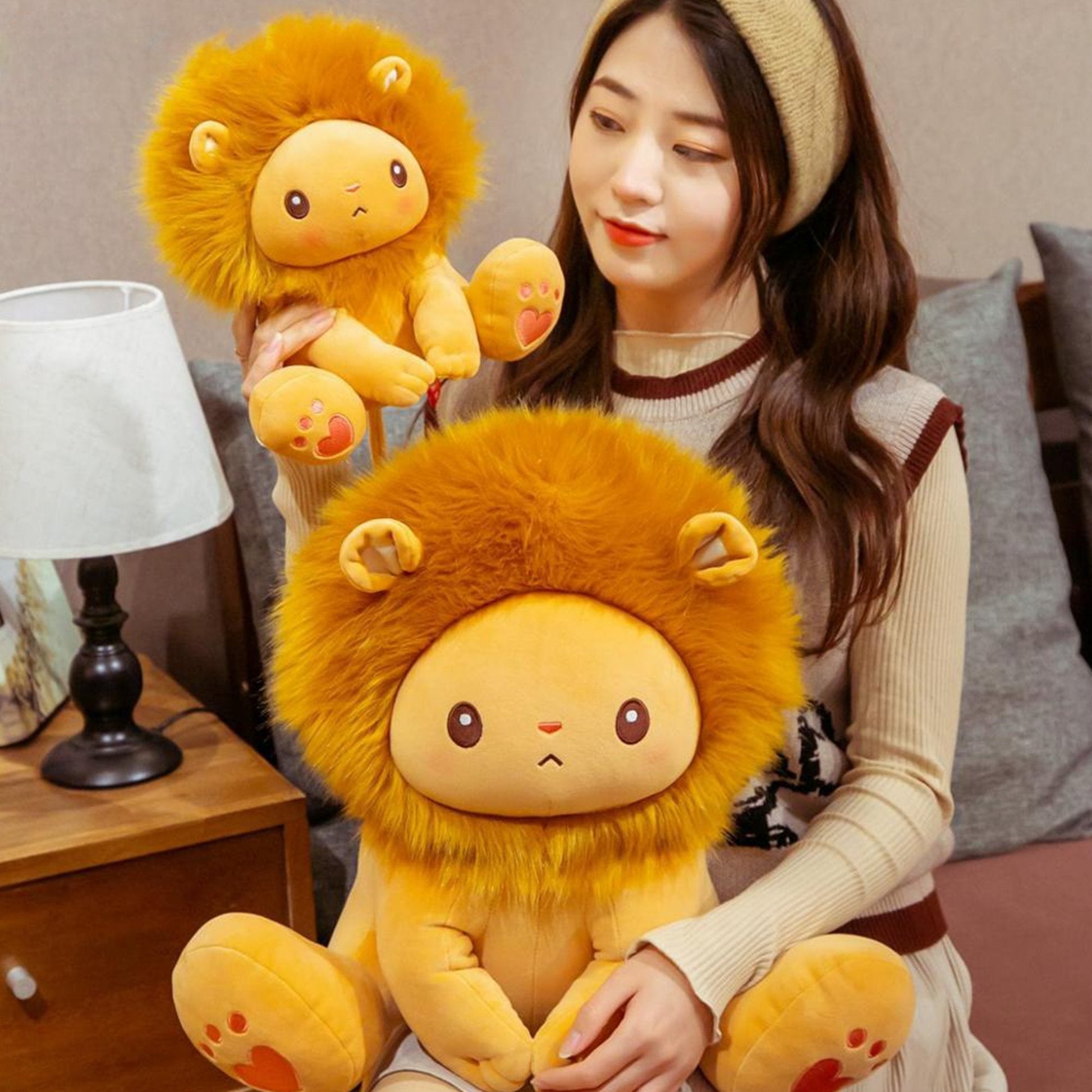 Adorable Lion Stuffed Animal Toy - Luxicro