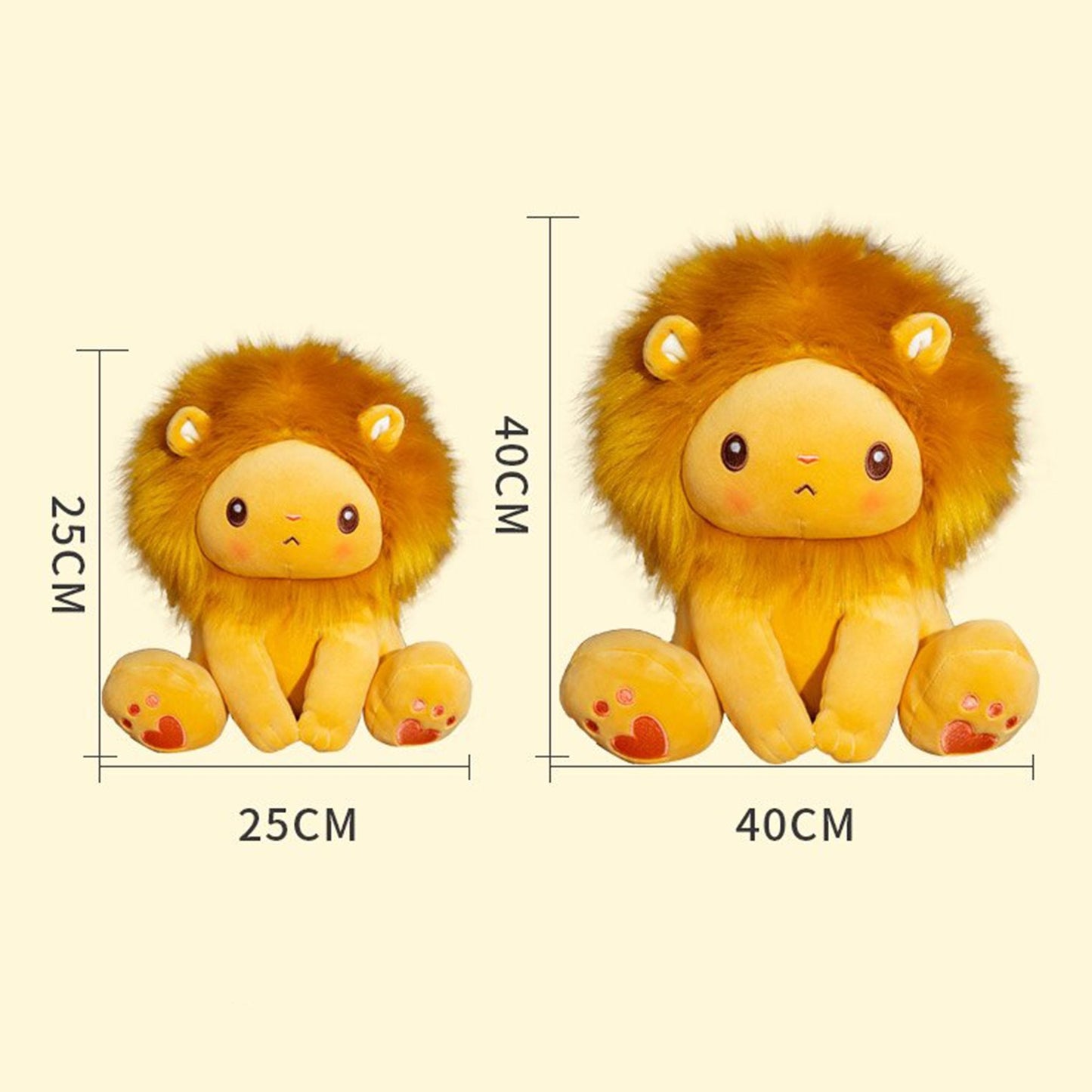 Adorable Stuffed Lion Soft Toy