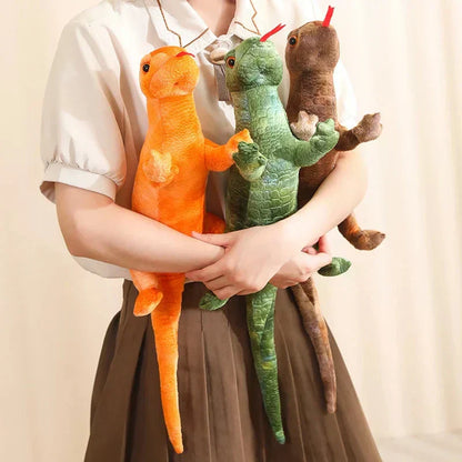 Vibrant Plush Reptile Stuffed Toy - Luxicro